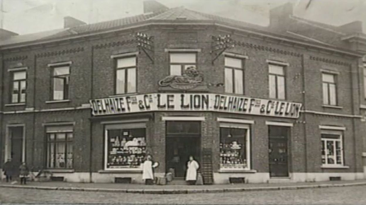 Magasin_Delhaize Le premier magasin Delhaize
