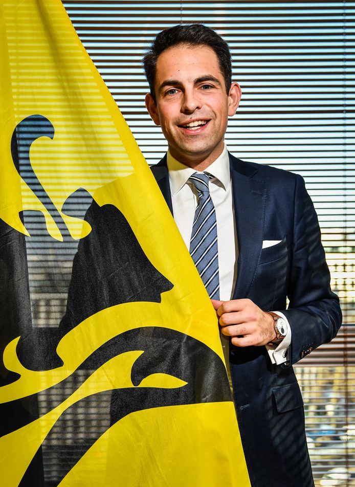 Tom van Grieken,le président du Vlaams Belang Tom van Grieken,le président du Vlaams Belang