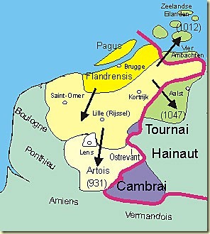 Le Comté de Flandre à l'Epoque médiévale Le Comté de Flandre à l'Epoque médiévale