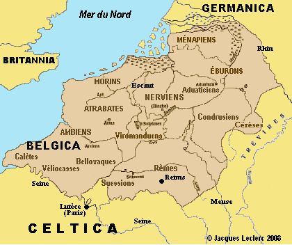 La province romaine de Belgica La province romaine de Belgica