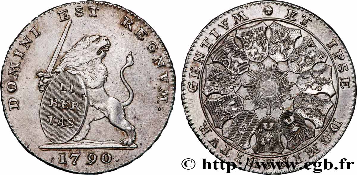 Pièce de monnaie des Etats-Unis de Belgique Pièce de monnaie des Etats-Unis de Belgique