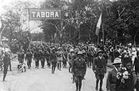 La victoire en Afrique des belges à Tabora La victoire en Afrique des belges à Tabora