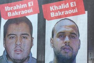 Les terroristes qui ont causés les attentats de Bruxelles le 22 Mars 2016.