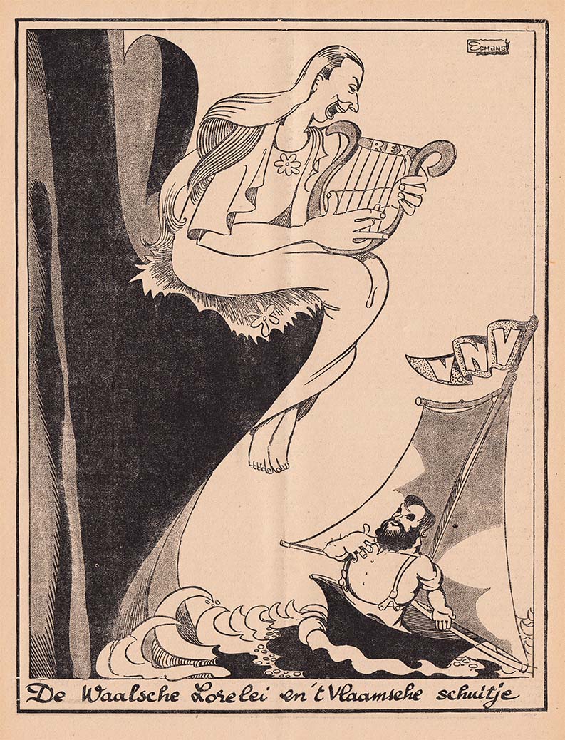 Caricature du VNV et de Rex