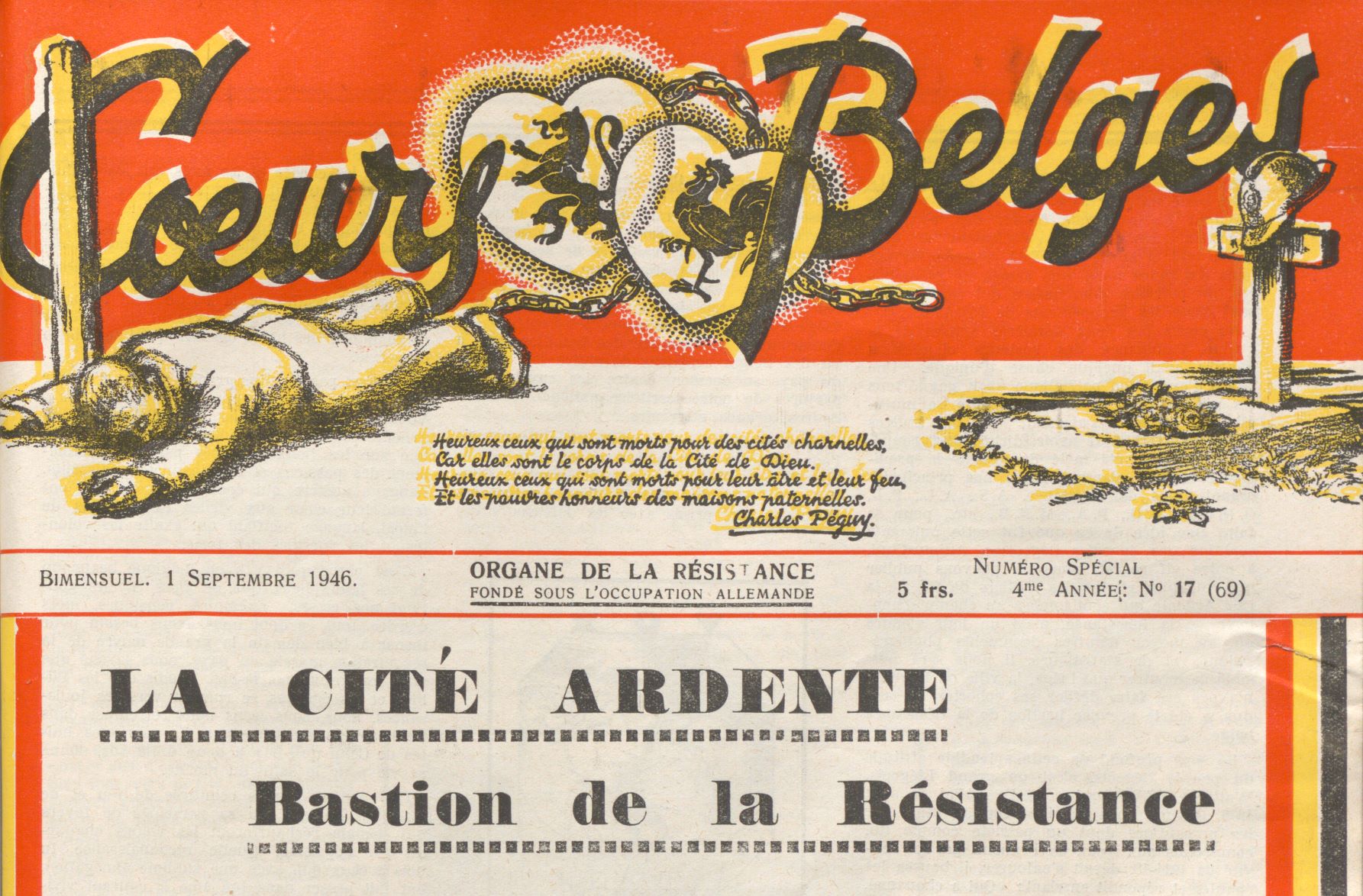 Un journal belge de résistance