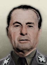Léon Degrelle en 1970 dans TNO