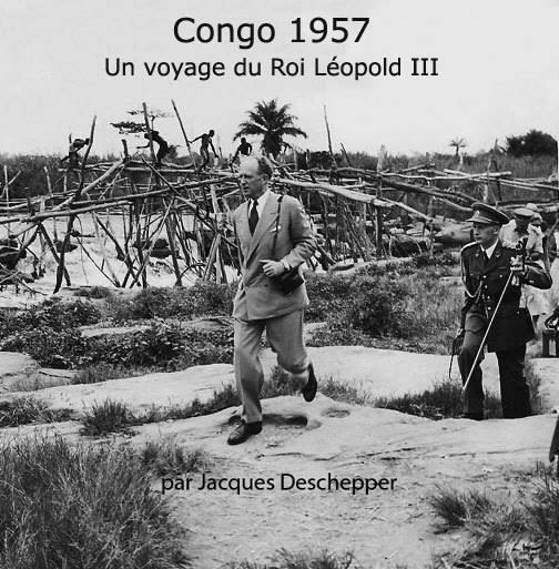 Le roi Léopold III au Congo belge en 1957