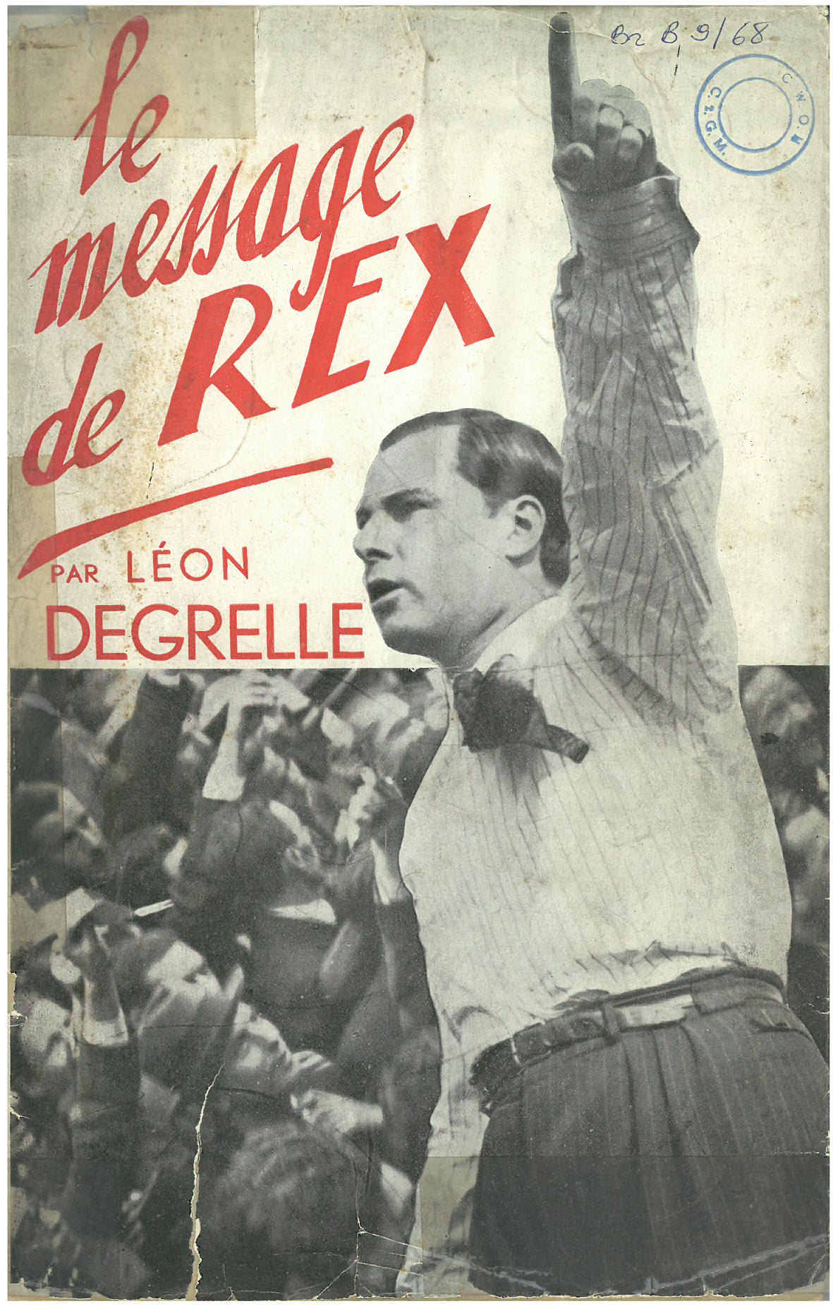 Affiche de propagande rexiste