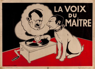 Une caricature de Léon Degrelle