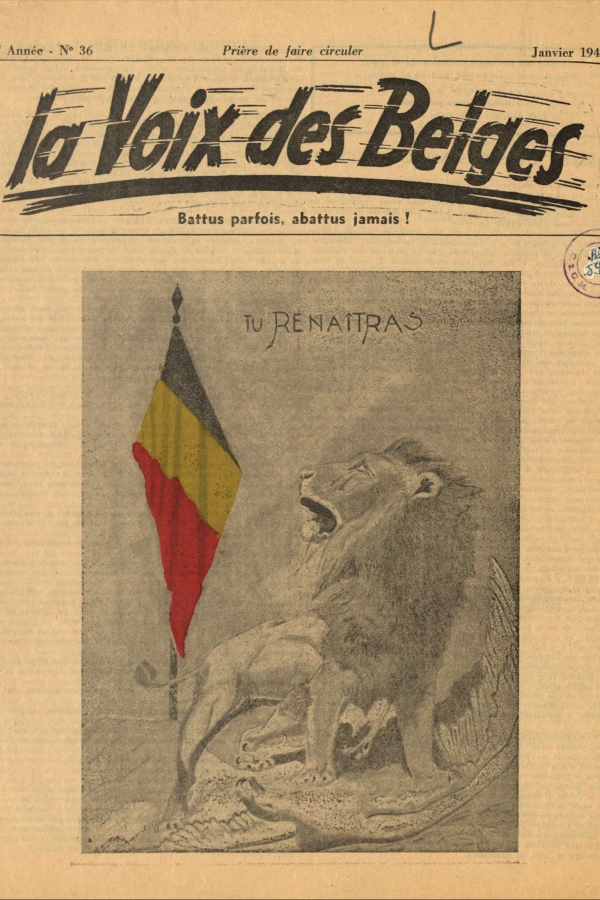 Journal de résistance belge
