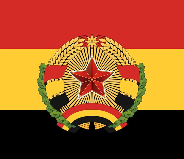 Le drapeau de la République soviétique belge