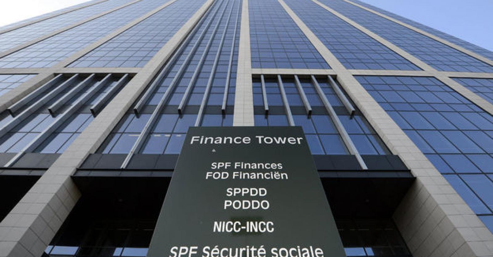 L'immeuble du SPF Finances